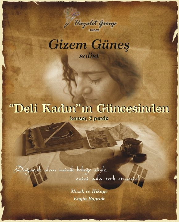 Deli Kadın'ın Güncesi'nden — Engin Bayrak afiş/kapak
