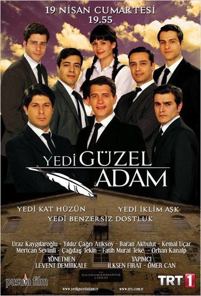 Yedi Güzel Adam — Engin Bayrak afiş/kapak
